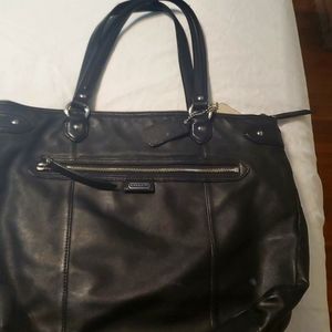 Coach Black medium purse